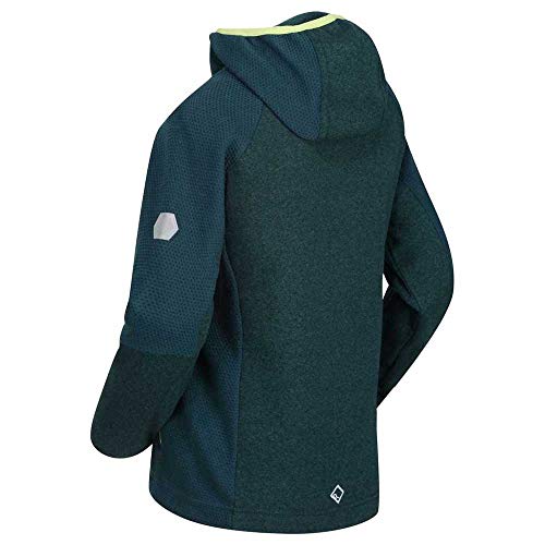 Regatta Lostock Coolweave Jacket with Extol Warm Backed Knitted Stretch Fabric Forro Polar, Unisex niños, Profundo/Profundo, 3-4