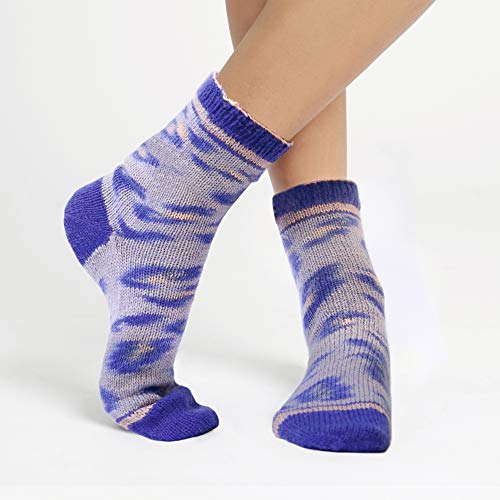 Regia Design Line Wool and the Gang 9801170-06457 - Hilo para tejer a mano, hilo para calcetines, 80 g, color morado