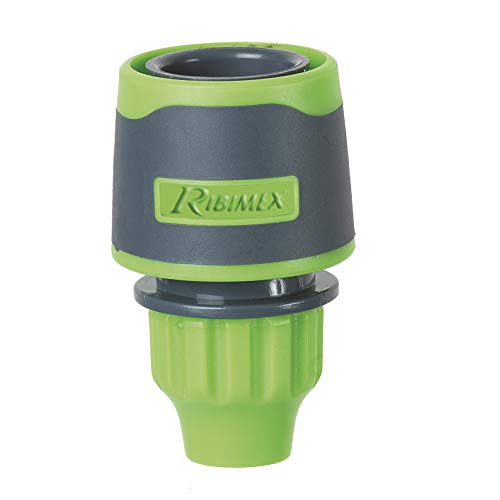 Ribimex PRA/RB.1223 - Empalme rápido Soft Touch 9 mm, gris y verde, 60 x 35 x 35 cm
