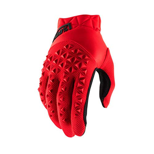 Ride100percent AIRMATIC Youth Gloves Red/Black LG Guantes para ocasión Especial, Adultos Unisex, Multicolor, L