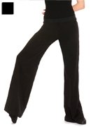 Roch Valley Cotton Pants Pantalones de Jazz Hipster de algodón, Mujer, Negro, 2
