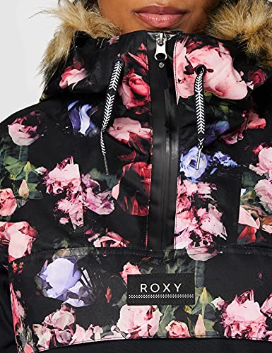 Roxy Shelter - Chaqueta Para Nieve Para Mujer Chaqueta Para Nieve, Mujer, true black blooming party, XS