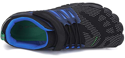 SAGUARO Minimalistas Zapatillas de Barefoot Trail Running para Mujer Antideslizante Five Fingers Calzado Minimalista Azul Verdadero New 39 EU