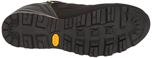 Salewa MS Mountain Trainer Gore-TEX, Zapatos de Senderismo Hombre, Negro (Black/Sulphur Spring), 44 EU