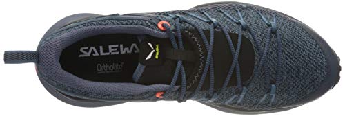 Salewa WS Dropline, Zapatillas de Trail Running Mujer, Azul (Mallard Blue/Grisaille), 38 EU