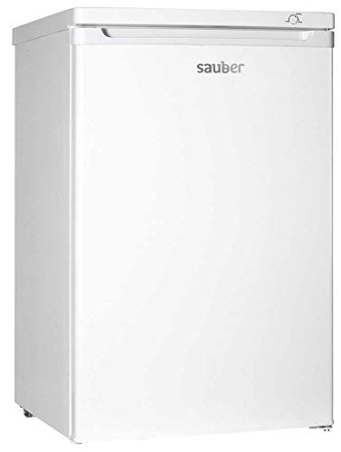 Sauber - Congelador Vertical SERIE 3-84V - 4 Cajones - F - Alto: 85cm - Color Blanco