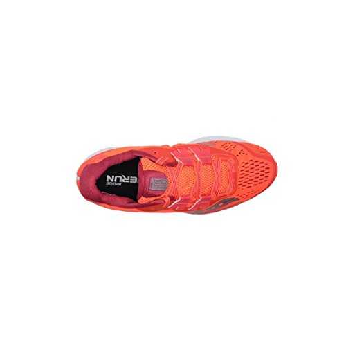Saucony Women Zealot ISO 3 Neutral Running Shoe Running Shoes Coral - Silver 5