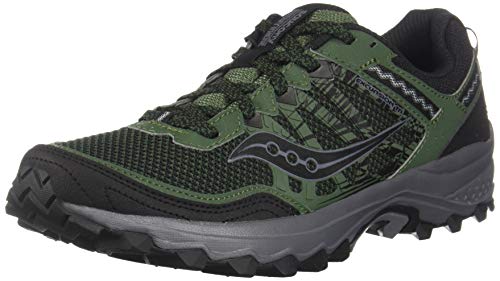 Saucony Xcursion TR 12 - Zapatillas de Correr para Hombre, Hombre, Zapatillas para Correr, 20451/04, Green Black, 46 EU