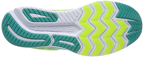 Saucony - Zapatillas Ride ISO 2 para hombre, Multicolor (Citron/verde azulado.), 44.5 EU