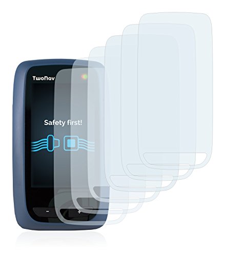 savvies Protector Pantalla Compatible con CompeGPS TwoNav Anima (6 Unidades) Película Ultra Transparente
