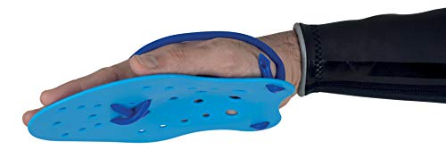 Seac Hand Paddle Turbo - Accesorio para la natación, color azul, talla S