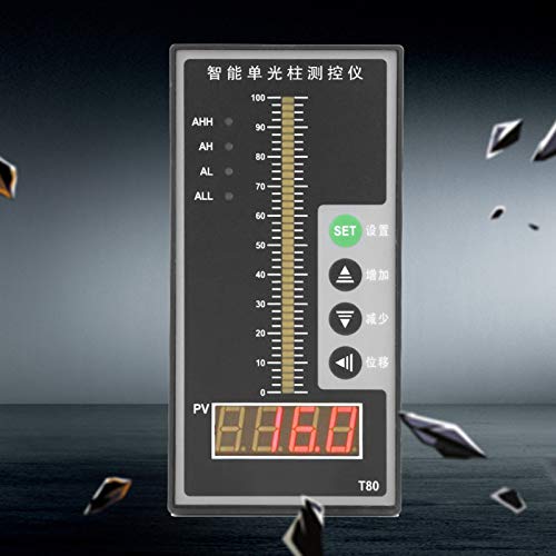 Sensor de medidor de nivel, pantalla de columna de luz, controlador de presión inteligente para medir varios líquidos, medidor de pantalla de nivel de agua, controlador de presión inteligente