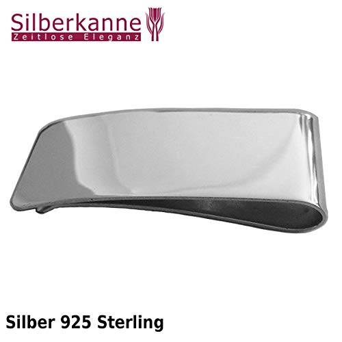 Silber 925 Sterling - Pinza para billetes  plateado plata