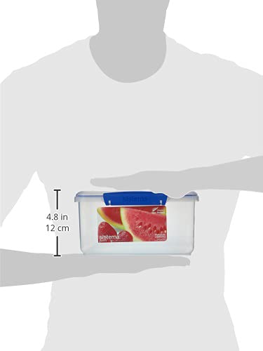 Sistema Klip It, Contenedor para Alimentos, 3 Litros, plastico BPA Free