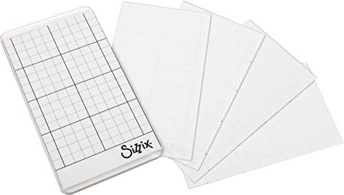 Sizzix Sidekick - Juego de 5 rejillas adhesivas (6,3 x 12,1 cm)