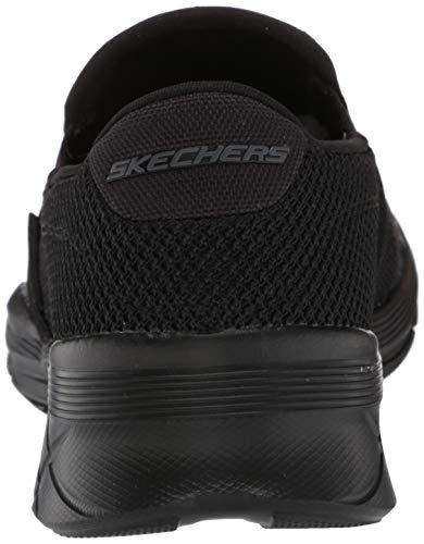 Skechers Equalizer 4.0 Krimlin, Zapatillas Hombre, Negro, 42 EU