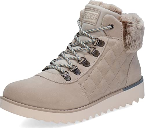 Skechers Women's, BOBS Mountain Kiss - Frontier Frenzy Boot Off White 10 M