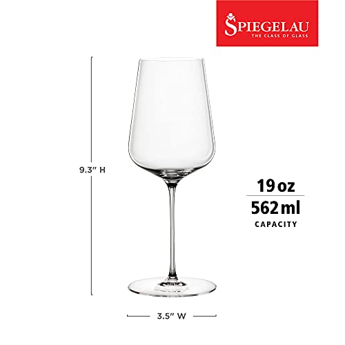 Spiegelau & Nachtmann, Juego de 2 copas de vino universales de cristal, 550 ml, Definition 1350161