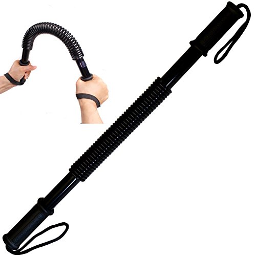 Sports Power Twister - Barra flexible (30,40,50,60 kg), 60 kg
