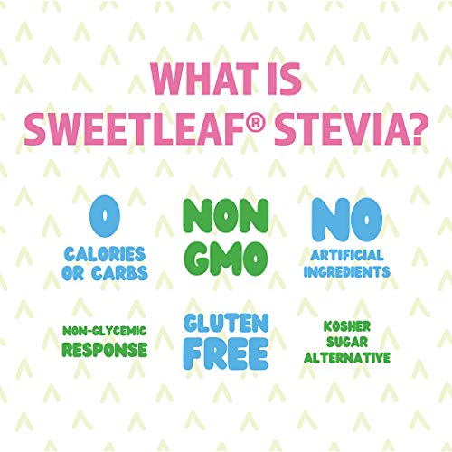 SweetLeaf - Gotas de agua Stevia Water Enhancer Strawberry Kiwi - 1.62 la Florida. onza.
