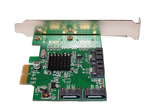 TARJETA CONTROLADORA PCI Express (PCIe) a 4 PUERTOS SATA 3 (SATA III) RAID 0, RAID 1 RAID 10 - Chipset MARVELL 88SE9230 - By Computer District