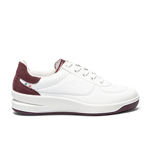 TBS BRANDY-M7H57, Zapatillas Mujer, Blanc Bordeaux, 38 EU