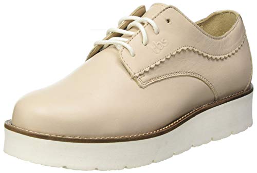 TBS CATALEA, Oxford Plano Mujer, Beige, 40 EU