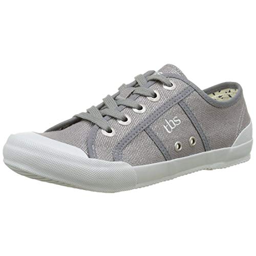 TBS Opiace, Zapatos de Cordones Derby Mujer, Gris (Anthracite R7014), 37 EU