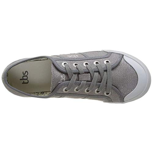 TBS Opiace, Zapatos de Cordones Derby Mujer, Gris (Anthracite R7014), 37 EU