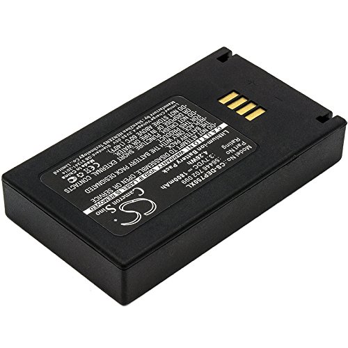 TECHTEK baterías Compatible con [Spare] 1128 UHF Reader, para [TSL] 1153 Wearable RFID Reader, para [VARTA] EasyPack 2000, EZPack XL, VKB66380712099, para [Easypack] EZPack XL, Poliflex 750, para FBA