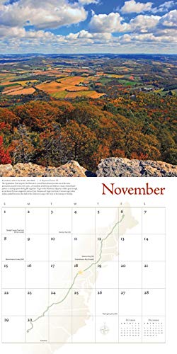 The Appalachian Trail 2020 Wall Calendar