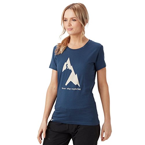 The North Face 3K25 Camiseta, Mujer, Azul (Blue Wing Teal), XS