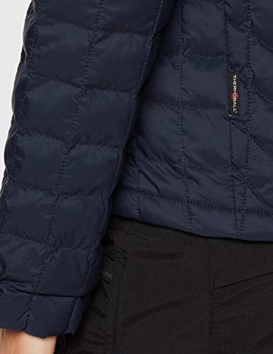 The North Face T93BRL Chaqueta con Cremallera Thermoball, Mujer, Urban Navy/Metallic Copper, XS