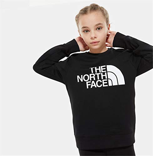 The North Face Y Dr PE Light Crew TNF Black Sweatshirt, Unisex niños, XL