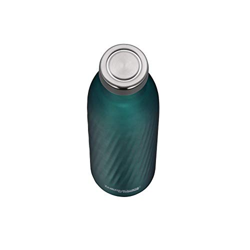ThermoCafé by Thermos - Termo (acero inoxidable), color verde azulado mate, acero inoxidable, Pine Green Twist, 0,75 Litros