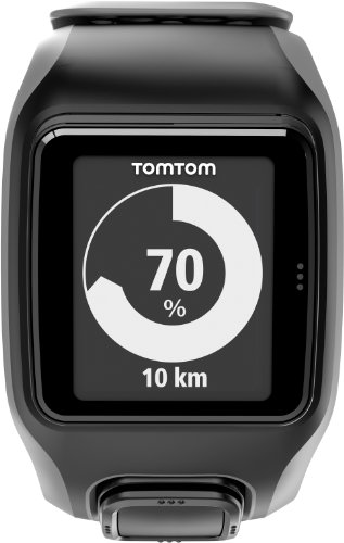 TomTom Sportuhr Multisport GPS HRM und Kadenzsensor Reloj pulsómetro y Sensor cadencia, Hombres, Gris, M