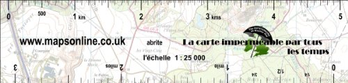 Top25 1446ET - Tardets-Sorholus, Arette-la-Pierre-St-Martin carte de randonnée avec une règle graduée gratuite (Top 25)