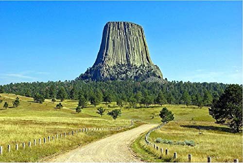 Torre del Diablo De Wyoming Torre del Diablo Pintura por Números DIY Único