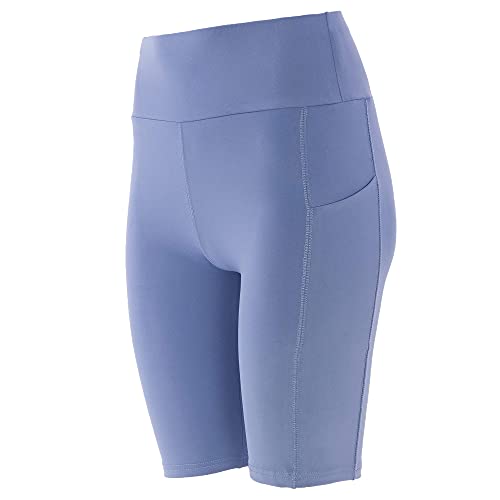 Trendcool Pantalones Cortos Mujer. Pantalones Chandal Mujer. Mallas Cortas Mujer. Short Deportivo Mujer. Shorts Elasticos Fitness Azul (M7, S/M)