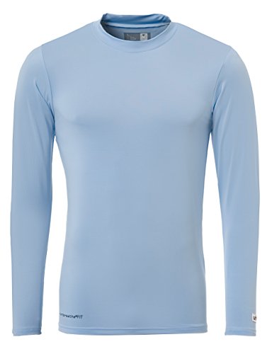uhlsport Distinction Colors Baselayer Camiseta De Entrenamiento, Hombre, Azul (Sky Blue), 140