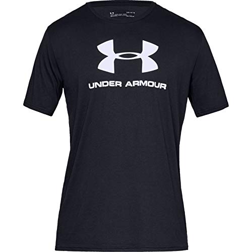 Under Armour Hombre Sportstyle Logo tee 1329590 Camiseta Not Applicable, Negro (Black 1329590/001), XX-Large