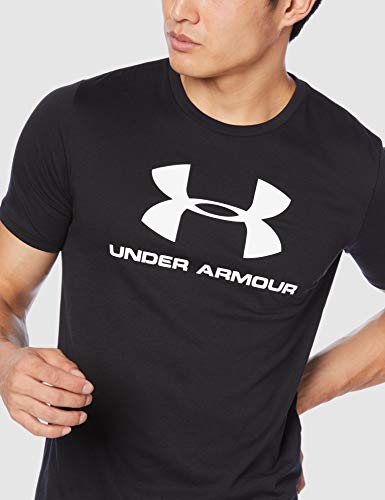 Under Armour Hombre Sportstyle Logo tee 1329590 Camiseta Not Applicable, Negro (Black 1329590/001), XX-Large