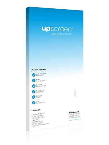 upscreen Protector Pantalla Anti-Bacterias Compatible con Uwatec Galileo Luna Película Protectora Antibacteriana