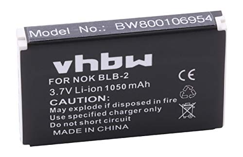 vhbw Batería Recargable Compatible con Metrologic MS5500, MS5500 Optimus S, SP5500 móvil, Smartphone (1050 mAh, 3,7 V, Li-Ion)