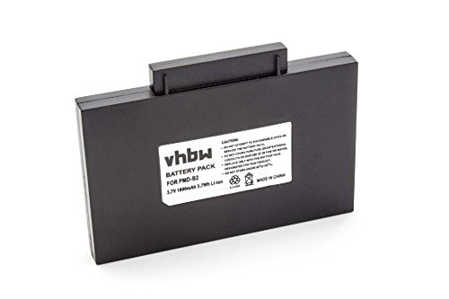 vhbw Li-Ion batería 1000mAh (3.7V) para GPS, Sistema de navegación Alpine Blackbird II, PMD-B100, PMD-B200, PMD-B200B por PMD-BAT1, PMD-B2.