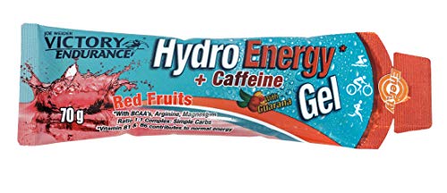 Victory Endurance Hydro Energy Gel + Café (24 x 70 g) - Frutas rojas