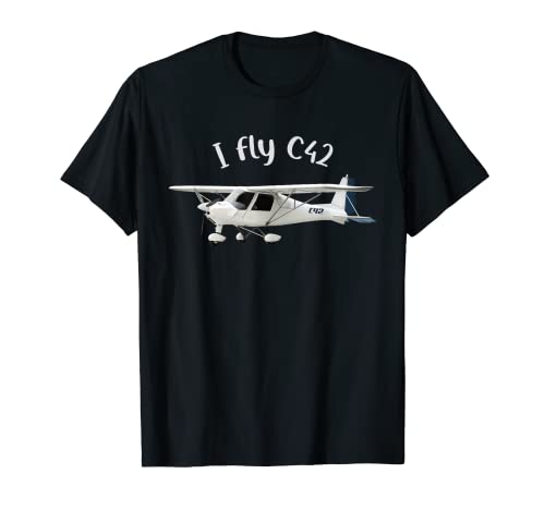 Vuelo C42 - ultraligero, avión, deporte de aviación Camiseta