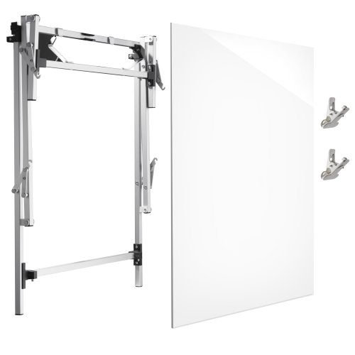 Walimex Pro Tavola - Mesa de fotografía para fotografía de Producto (Altura de Disparo de 28 cm), Blanco y Plateado