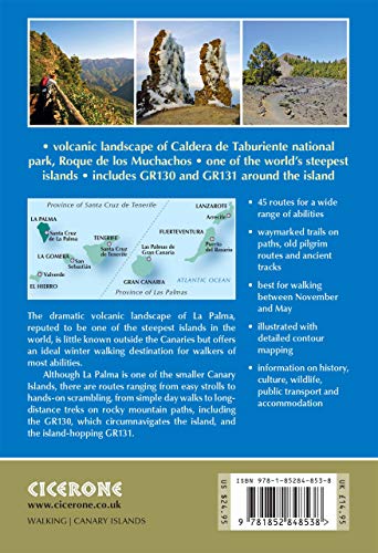 Walking on La Palma: Including the GR130 and GR131 long-distance trails (Cicerone Walking Guides)