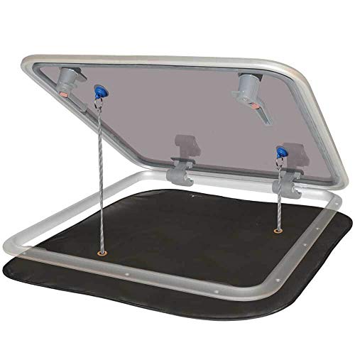 Water line Diseño Popup de mosquitera para Deck Escotillas 800 x 800 mm